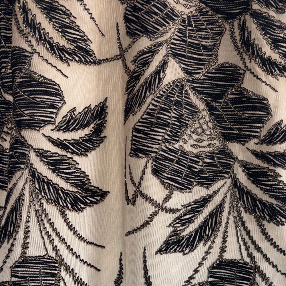 Va Va Voom Sleeveless Backless Embroidered Midi Dress - Picture 5 of 12